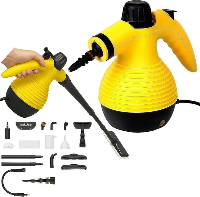 15 in 1 Portable Steam Cleaner 1200W – 300KPA Steam Pressure – 350ml Tank Capacity – 120℃ Temperature